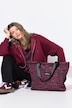 Shopper, gewatteerd, dierenprint