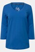 T-shirt basique, col en V, manches 3/4, OEKO-TEX Made in Green