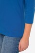 T-shirt basique, col en V, manches 3/4, OEKO-TEX Made in Green