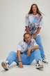 Marvel T-shirt, ronde hals, oversized, unisex, print