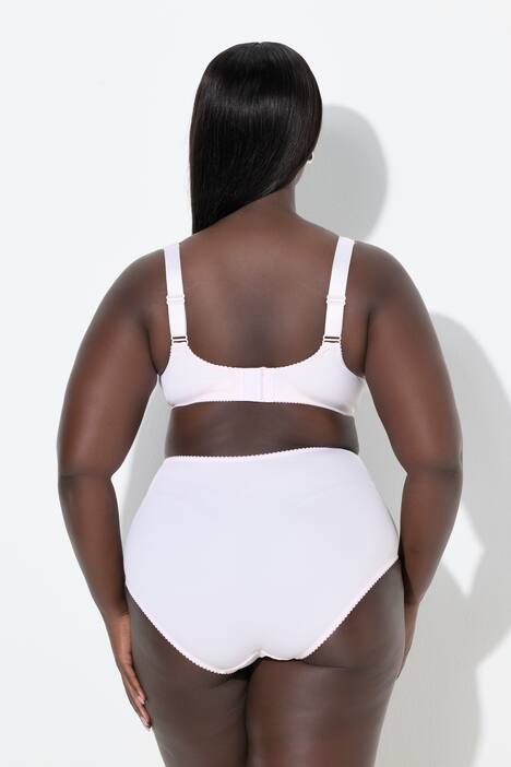 Soutien-gorge sans armatures, dentelle et mesh - bonnets C-D