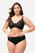 Lace Insert Midi Briefs