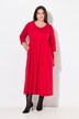 Robe en jersey avec poches, couture empire, décolleté en V et manches 3/4