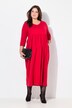 Robe en jersey avec poches, couture empire, décolleté en V et manches 3/4