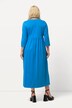 Robe en jersey avec poches, couture empire, décolleté en V et manches 3/4