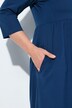 Robe évasée en jersey, encolure carré et manches 3/4