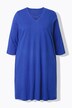 Longshirt, sierbanden, A-lijn, V-hals, 3/4-mouwen