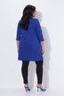 Longshirt, sierbanden, A-lijn, V-hals, 3/4-mouwen