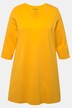 Longshirt, A-lijn, V-hals, 3/4-mouwen