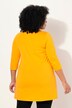 Longshirt, A-lijn, V-hals, 3/4-mouwen