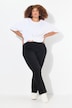 Pantalon thermique en tissu bengaline bien chaud, coupe Slim Fit et ceinture élastique