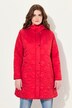 Veste matelassée à capuche, fermeture à glissière à double sens, matière recyclée