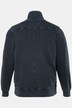 Sweat jacket, stand-up collar, button band, vintage look, up to 8 XL