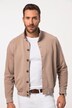 JP 1880 Sweatjakke, ståkrage, knappestolpe, vintage stil, opptil 8 XL