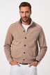 JP 1880 Sweatjakke, ståkrage, knappestolpe, vintage stil, opptil 8 XL