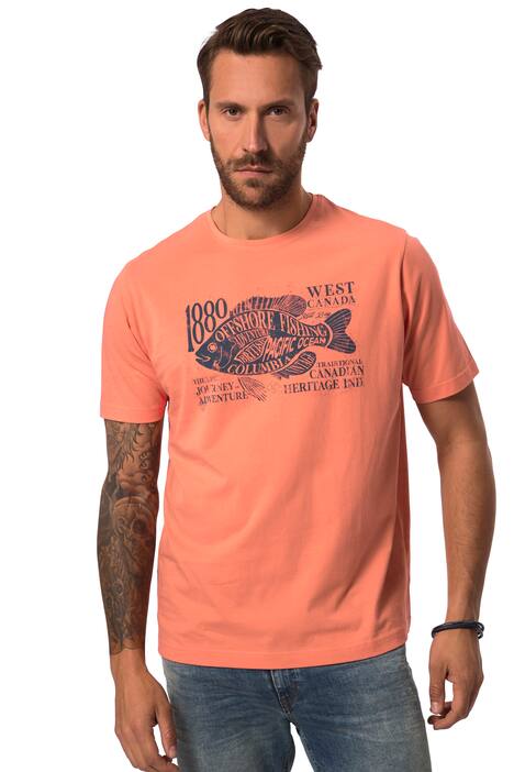 Tričko, krátké rukávy, potisk na hrudi, kulatý výstřih, do 8XL
