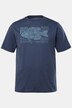 JP1880 T-Shirt, Halbarm, Brust-Print, Rundhals, bis 8 XL