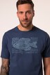 JP1880 T-Shirt, Halbarm, Brust-Print, Rundhals, bis 8 XL