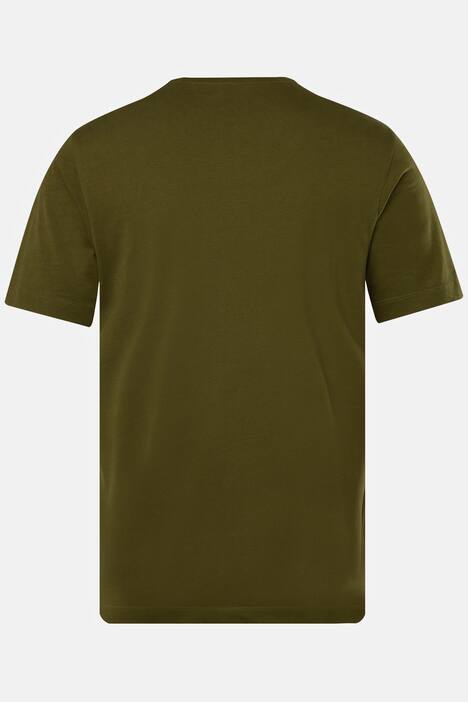 Camiseta, media manga, estampado en el pecho, cuello redondo, hasta la talla 8 XL