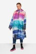 Funktions-Regencape, Unisex, Print, Kapuze