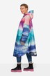 Funktions-Regencape, Unisex, Print, Kapuze