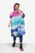 Funktions-Regencape, Unisex, Print, Kapuze