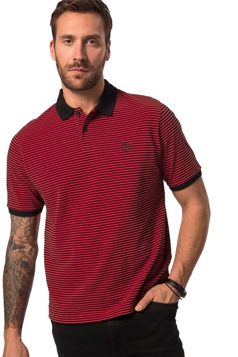 Polokošile, krátké rukávy, piké, pruhy, do 8XL