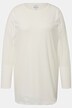 Langærmet, ribjersey, rund hals, langærmet, unisex