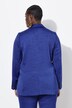 Blazer, structuur, reverskraag, knoopsluiting