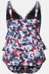 Tankini, flæser, softcups, justerbare stropper, genanvendt