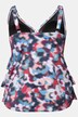 Tankini, flæser, softcups, justerbare stropper, genanvendt
