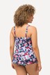 Tankini, flæser, softcups, justerbare stropper, genanvendt