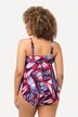 Tankini con farfalle, orlo a punte, coppe morbide e materiale riciclato