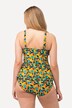 Tankini, abstrakt print, bløde skåle, genbrug
