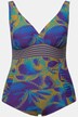 Badpak, sportieve print, zachte cups, gerecycled