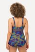 Badpak, sportieve print, zachte cups, gerecycled