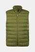 Doorgestikte bodywarmer, outdoor, opstaande kraag, rits, tot 8 XL