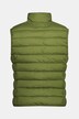 Doorgestikte bodywarmer, outdoor, opstaande kraag, rits, tot 8 XL