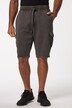 Bermuda en molleton. Délavage vintage, taille élastique et poches cargo - jusqu'au 8XL