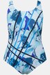 Maillot de bain, fleurs, décolleté rond, sans bonnets souples