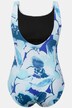 Maillot de bain, fleurs, décolleté rond, sans bonnets souples