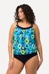 Tankini, cirkels, zachte cups, verstelbare bandjes, gerecycled