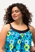 Tankini, cirkels, zachte cups, verstelbare bandjes, gerecycled