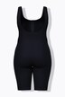 Sporty Unitard Zip Front Swimsuit