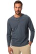 Henley s dlouhými rukávy, JP1880, kulatý výstřih s knoflíkovou légou, do 8XL