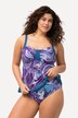 Tankini, marmerpatroon, zachte cups, gerecycled