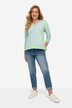 Boyfriend jeans, 5-pocket, met gerecycled polyester