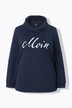 Sudadera, motivo de saludo, cuello alzado, manga larga