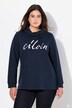 Sudadera, motivo de saludo, cuello alzado, manga larga