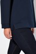 Sudadera, motivo de saludo, cuello alzado, manga larga